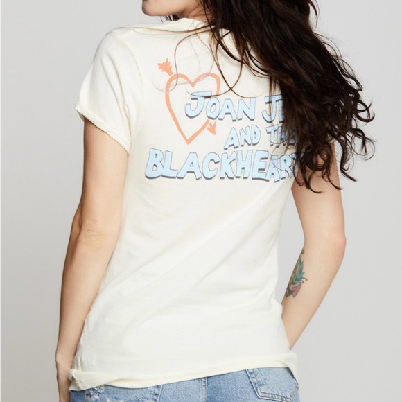 NWOT🤍Recycled Karma Joan Jett & The Blackhearts Tee S - Picture 3 of 3